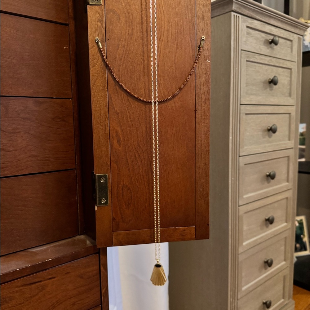 Joya Gold Long Chain Necklace
